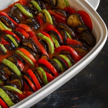 Ceia de Natal Vegetariana - Ratatouille